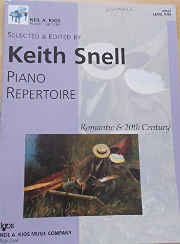 Imagen de archivo de GP621 - Piano Repertoire: Romantic & 20th Century, Level 1 a la venta por Jenson Books Inc