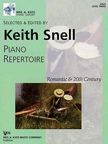 9780849762215: GP623 - Piano Repertoire - Romantic & 20th Century - Level 3