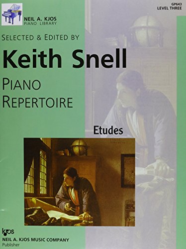 GP643 - Piano Repertoire: Etudes Level 3 (9780849762222) by Keith Snell