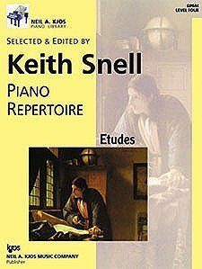 GP644 - Etudes - Piano Repertoire - Level 4 (9780849762239) by Keith Snell