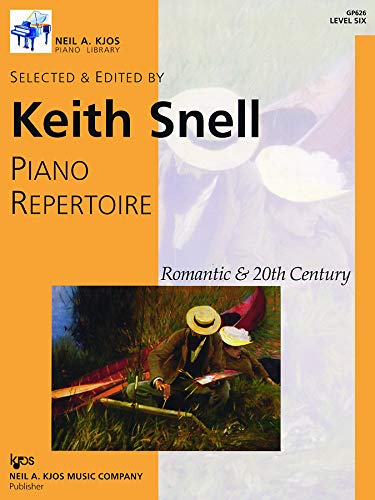 9780849762338: Piano Repertoire Romantic & 20th Century - Level 6