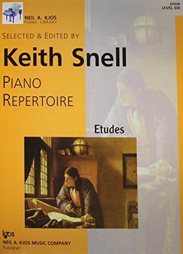 9780849762345: GP646 - Piano Repertoire: Etudes Level 6 (Neil A Kjos Library)