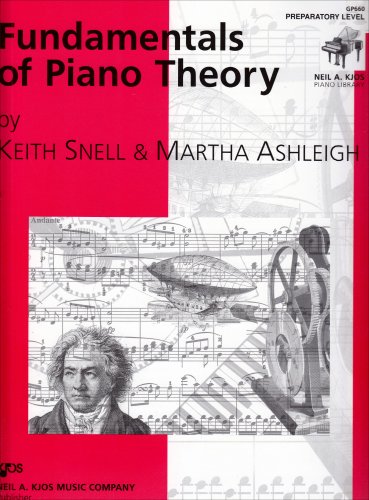 Imagen de archivo de GP660 - Fundamentals of Piano Theory - Preparatory Level a la venta por New Legacy Books