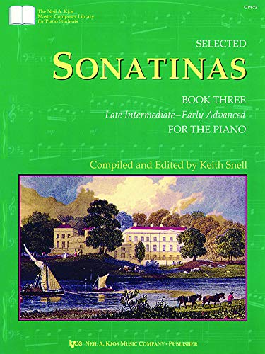 Imagen de archivo de GP673 - Selected Sonatinas Book Three Late Intermediate--Early advanced (The Neil A. Knos Master Composer Library for Piano Students, Volume 3) a la venta por ThriftBooks-Dallas