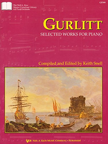 Beispielbild fr GP399 - Gurlitt - Selected Works for Piano zum Verkauf von Jenson Books Inc