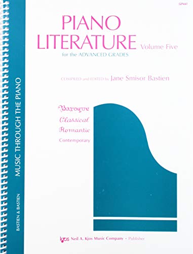 9780849763335: Piano Literature - Volume Five