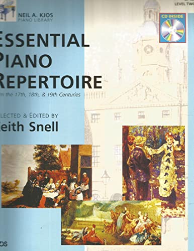 Beispielbild fr GP452 - Essential Piano Repertoire of the 17th, 18th, & 19th Centuries Level 2 zum Verkauf von BooksRun