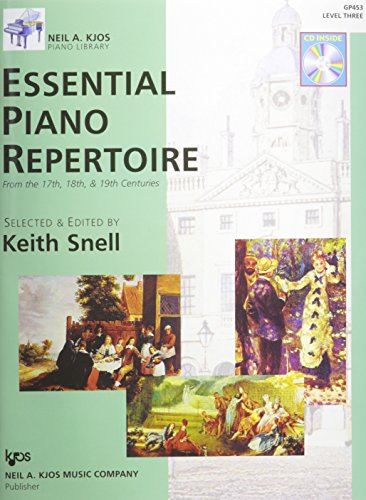 Beispielbild fr GP453 - Essential Piano Repertoire of the 17th, 18th, & 19th Centuries Level 3 zum Verkauf von Better World Books