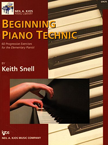 Imagen de archivo de GP679 - Beginning Piano Technic - Snell a la venta por Jenson Books Inc