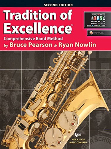 Stock image for W61XE - Tradition of Excellence Book 1 - Alto Saxophone for sale by Once Upon A Time Books