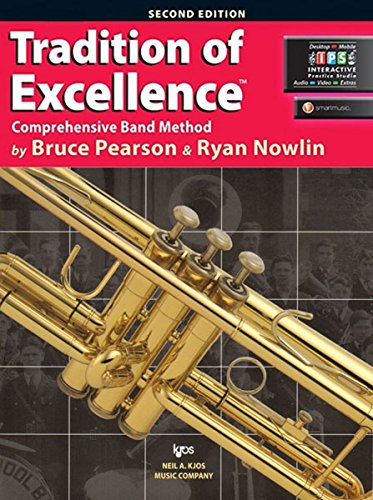 W61TP - Tradition of Excellence Book 1 - Trumpet/Cornet (9780849770609) by Bruce Pearson; Ryan Nowlin