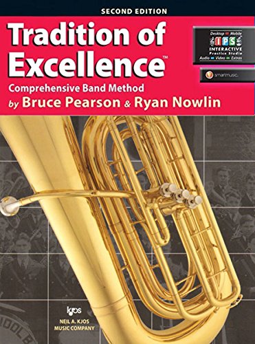 W61BS - Tradition of Excellence Book 1 - Bb Tuba (9780849770661) by Bruce Pearson; Ryan Nowlin