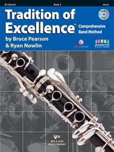 9780849771279: W62CL - Tradition of Excellence Book 2 - Bb Clarinet
