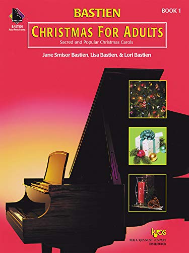 9780849773037: Bastien Christmas for Adults Book 1 (with CD) (Bastien Adult Piano Course)