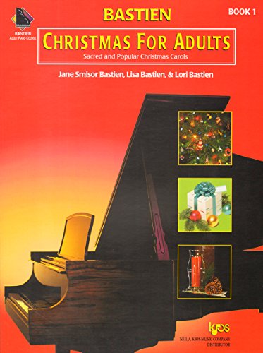 9780849773044: Bastien Christmas for Adults Book 1 (with CD) (Bastien Adult Piano Course)