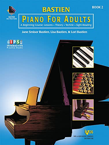 Imagen de archivo de KP2 - Bastien Piano for Adults Book 2 - Book & IPS (Interactive Practice Studio) a la venta por BooksRun