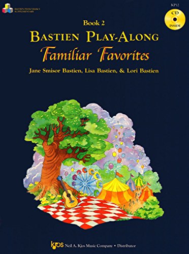 9780849773105: KP12 - Bastien Play-Along - Familiar Favorites - Book & CD (Book 2)