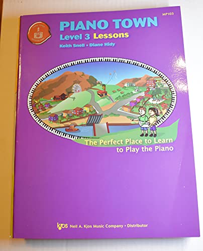 Stock image for MP103 - Piano Town Lessons Level 3 for sale by BooksRun