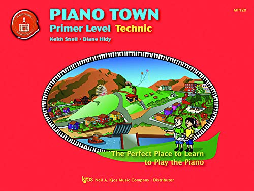 Beispielbild fr MP120 - Piano Town - Technic Primer Level Book zum Verkauf von SecondSale