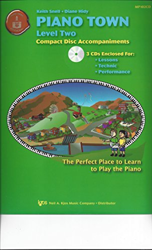 Stock image for Piano Town Level 2 CD Accompaniments KJO # MP1022CD for sale by Teachers Discount Music