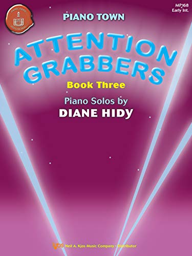 Stock image for MP168 - Attention Grabbers Book 3 - Piano Town for sale by Jenson Books Inc