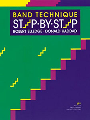 Stock image for Band Technique : Step by Step Conductor Score for sale by Better World Books