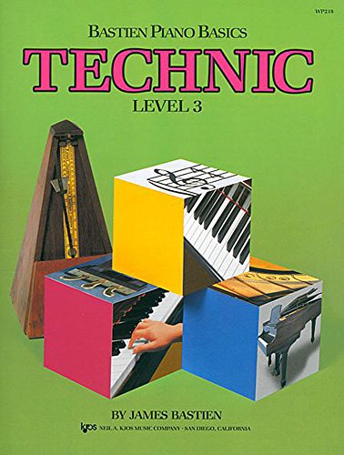 Imagen de archivo de WP218 - Bastien Piano Basics - Technic Level 3 (Wp213) a la venta por SecondSale