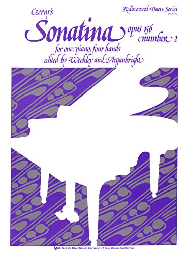 Beispielbild fr Carl Czerny: Sonatina Op.156 No.2 (Piano / Instrumental Work) zum Verkauf von Revaluation Books