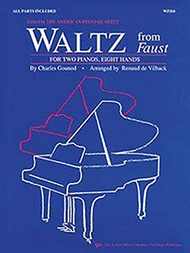 Beispielbild fr Waltz From Faust (For Two Pianos, Eight Hands) zum Verkauf von HPB-Ruby