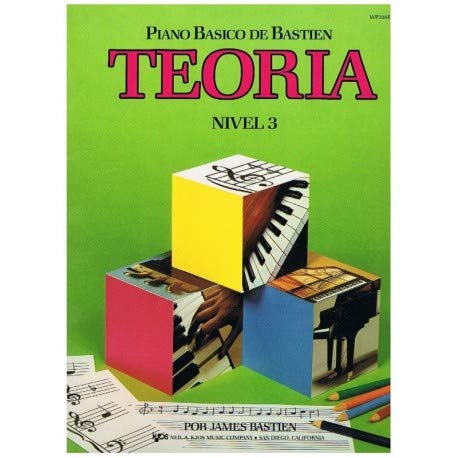 Imagen de archivo de PIANO BASICO BASTIEN TEORIA NIVEL 3 a la venta por Siglo Actual libros