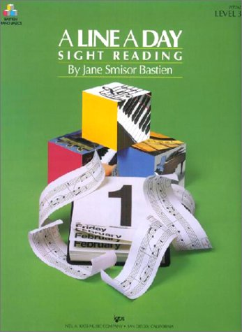 Beispielbild fr WP262 - Bastien Line a Day Sight Reading - Level 3 zum Verkauf von BooksRun
