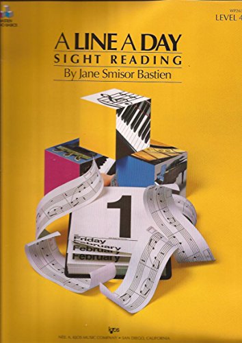 Beispielbild fr WP263 - Bastien Line a Day Sight Reading - Level 4 zum Verkauf von BooksRun