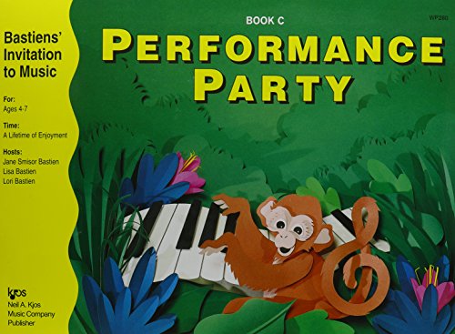 WP280 - Bastien Invitation To Music Performance Party Book C (9780849795589) by Lisa Bastien