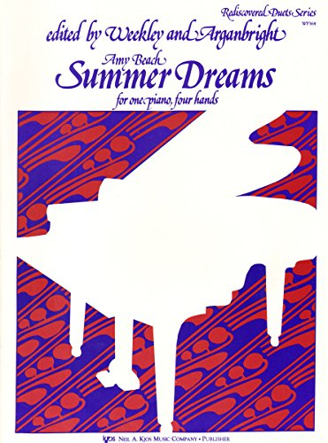 Beispielbild fr Summer Dreams (Sheet Music) Rediscoverd Duets Series WP364 for one piano, four hands zum Verkauf von Book ReViews
