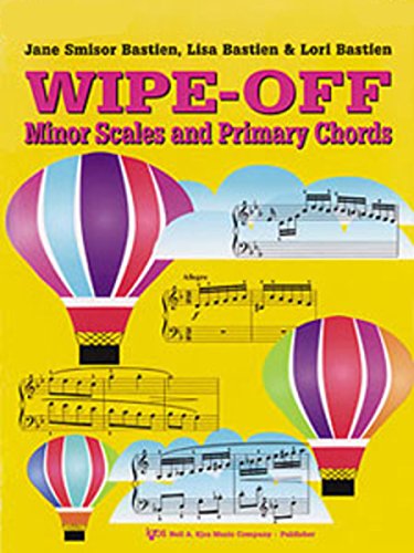 WP297 - Wipe-off Minor Scales & Primary Chords (9780849796142) by Jane Smisor Bastien