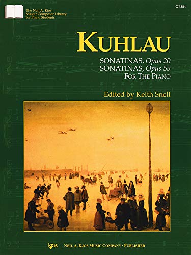 9780849796166: GP384 - Sonatinas Opus 20 and Opus 55 for the Piano - Kuhlau (The Neil A. Kjos Master Composer Library for Piano Students)