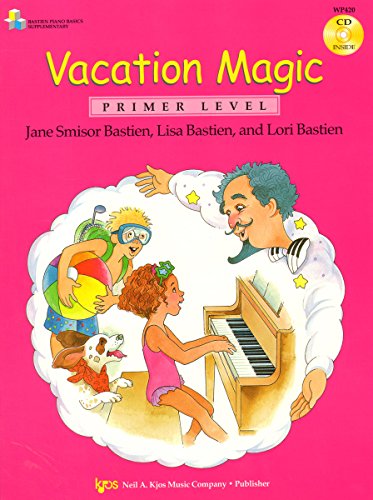 Imagen de archivo de WP420 - Vacation Magic Book/CD - Primer Level - Bastien a la venta por Wonder Book