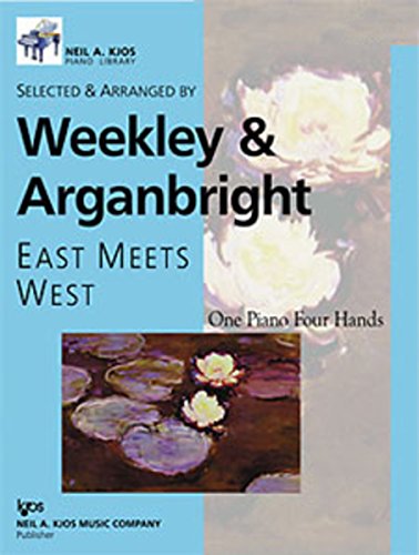 Beispielbild fr WP578 - East Meets West One Piano Four Hands Level 2 - Weekley & Arganbright zum Verkauf von HPB-Ruby