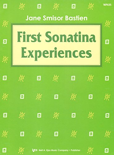 Beispielbild fr WP435 - First Sonatina Experiences zum Verkauf von BooksRun