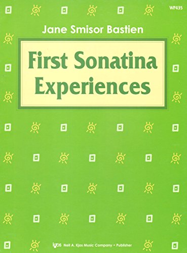 Imagen de archivo de WP435 - First Sonatina Experiences a la venta por BooksRun