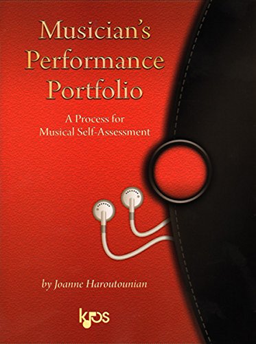 Imagen de archivo de WP611 - Musicians Performance Portfolio a la venta por Jenson Books Inc