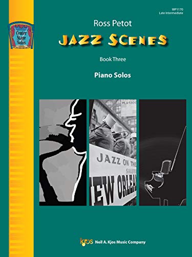 Imagen de archivo de WP1170 - Jazz Scenes - Piano Solos - Book Three - Late Intermediate a la venta por Idaho Youth Ranch Books