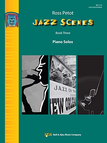 Stock image for WP1170 - Jazz Scenes - Piano Solos - Book Three - Late Intermediate for sale by SecondSale