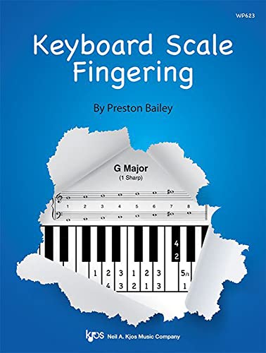 Imagen de archivo de WP623 - Keyboard Scale Fingering - G Major a la venta por GF Books, Inc.