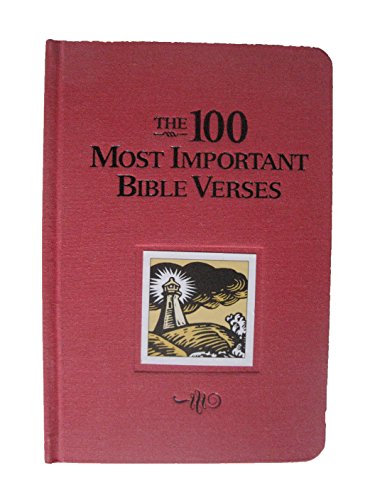 Imagen de archivo de The 100 Most Important Bible Verses a la venta por SecondSale