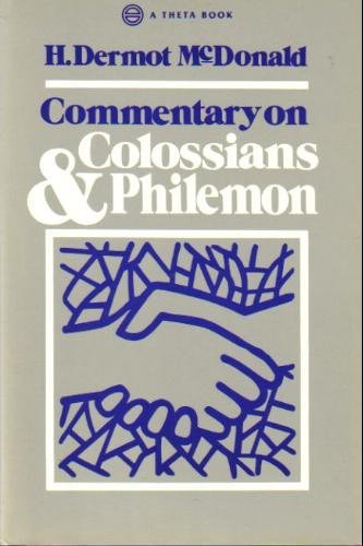 9780849900884: Commentary on Colossians & Philemon (Theta Books)