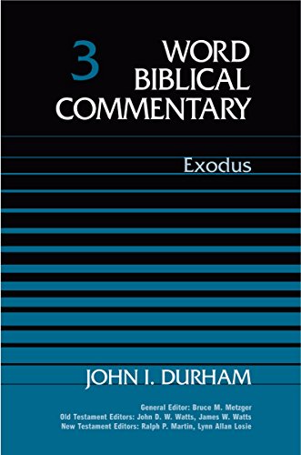 Stock image for Word Biblical Commentary Vol. 3, Exodus for sale by BooksRun