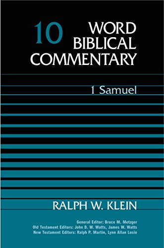 9780849902093: Word Biblical Commentary Vol. 10, 1 Samuel