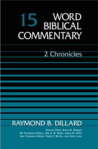 Stock image for 2 Chronicles (Word Biblical Commentary 15) for sale by Rosemary Pugh Books
