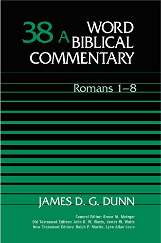 9780849902376: Romans 1-8 (Word Biblical Commentary, Vol. 38A)